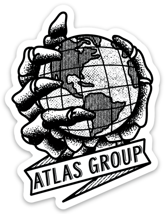 The Atlas Group Stickers 3 PACK